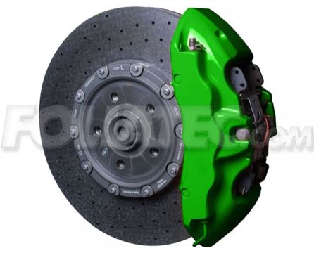 картинка Краска для суппортов FOLIATEC зеленая глянцевая Power-Green (2166) магазин  StreetTuning 