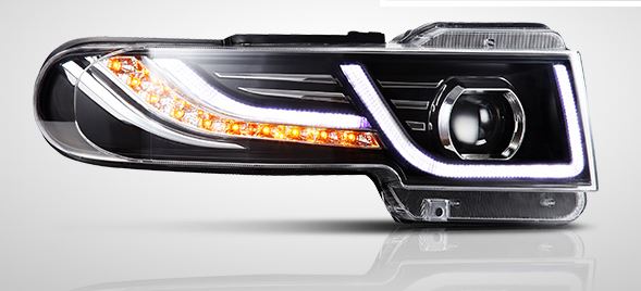 картинка Передние фары для + решетка Toyota Toyota FJ Cruiser 2007-14 магазин  StreetTuning 