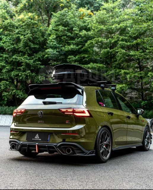 картинка Диффузор на задний бампер для Volkswagen GTI MK8 и R-line магазин  StreetTuning 