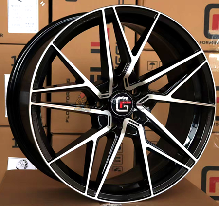 картинка Диски  Inforged GL105 R18 J8 ET38 5X120 black+polished магазин  StreetTuning 