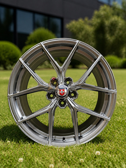 картинка Новые диски Hre GL449 Flow Forming R18 J8 ET35 5X114.3 Hyper Black магазин  StreetTuning 