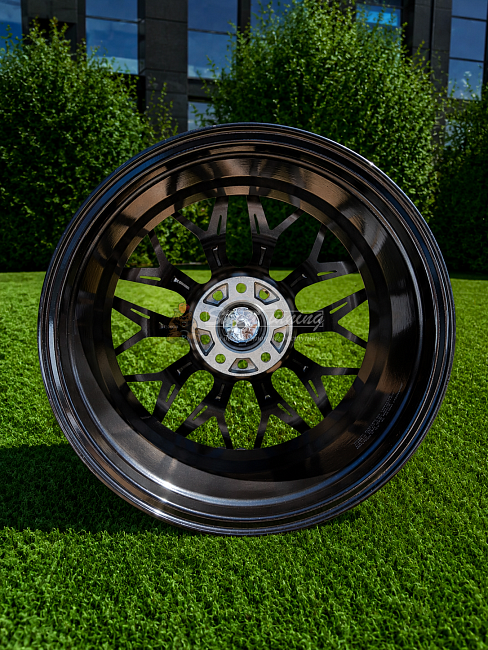 картинка Новые диски Hre 6006 R17 J7.5 ET35 5X114.3, Hyper Black магазин  StreetTuning 