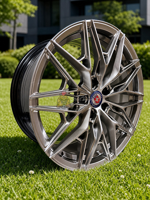 картинка Новые диски Hre Flow Forming R18 J8 ET35 5X114.3 Hyper Black магазин  StreetTuning 