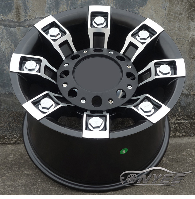 картинка Новые диски Metal Mulisha Series 13 R17 5X127 ET0 J9 черный мат + серебро магазин  StreetTuning 